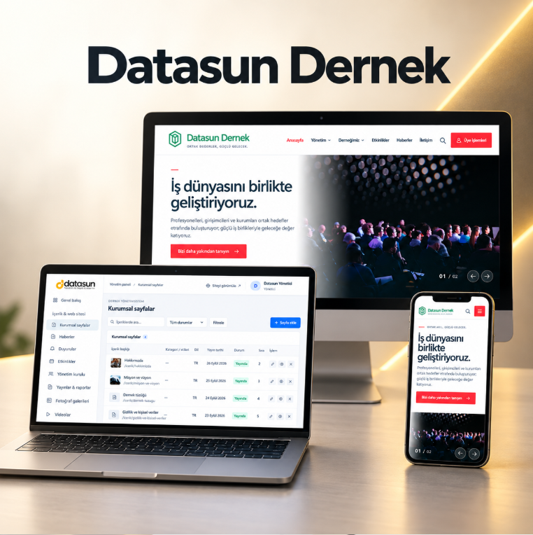 Dernek - Vakıf Yazılımı